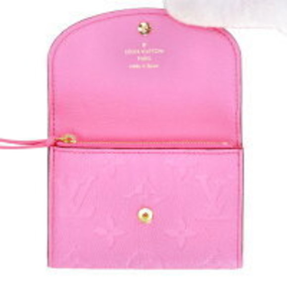 LOUIS VUITTON Portomone Rosali Embrunte Pink - Picture 5 of 6